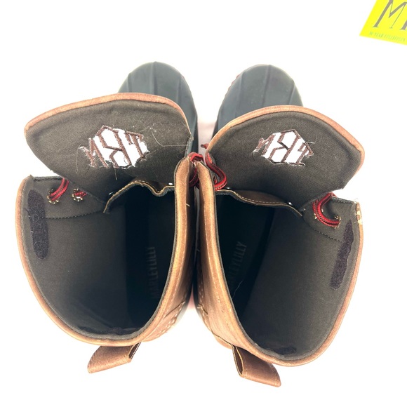 MarleyLilly Lace Up Duck Boots Size 9 - Picture 6 of 10